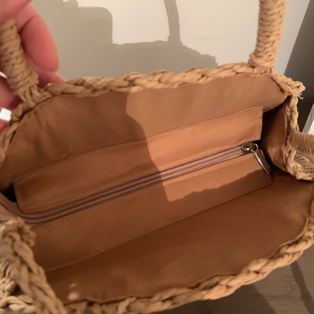 Straw rattan round bag - Picture 6 of 6